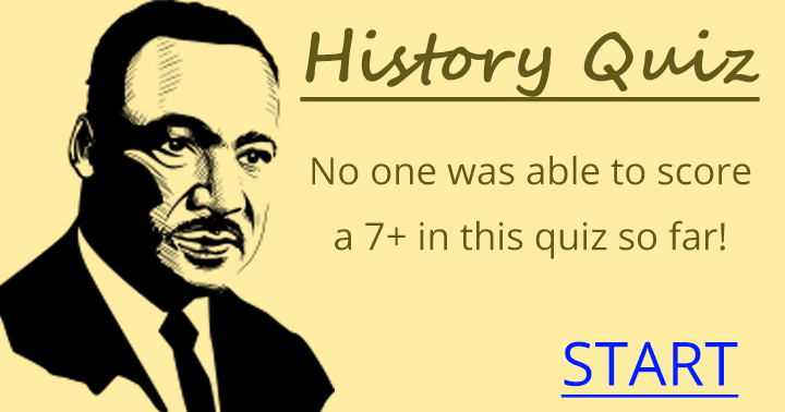 Banner for Do you have any knowledge about history?