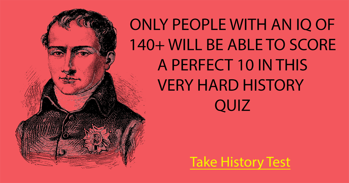 Banner for History Quiz that poses significant challenges.