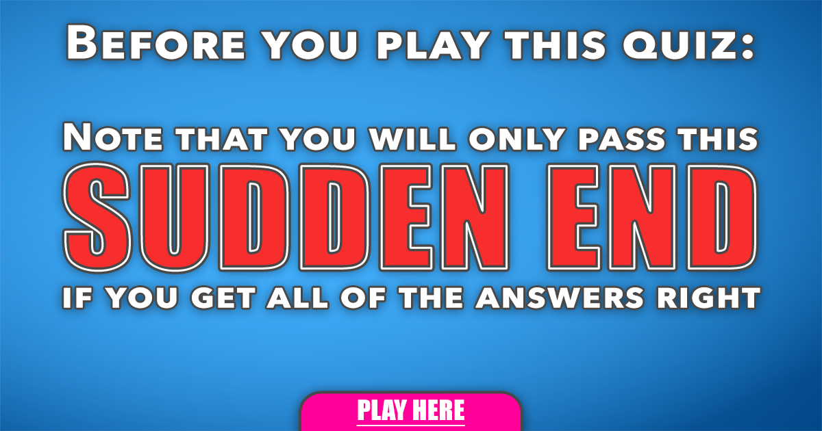 Banner for Quiz concludes abruptly with 15 trivia questions.