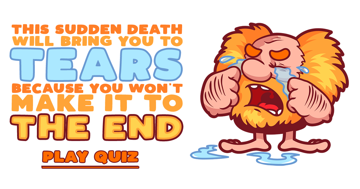 Banner for This Sudden Death will bring you to tears