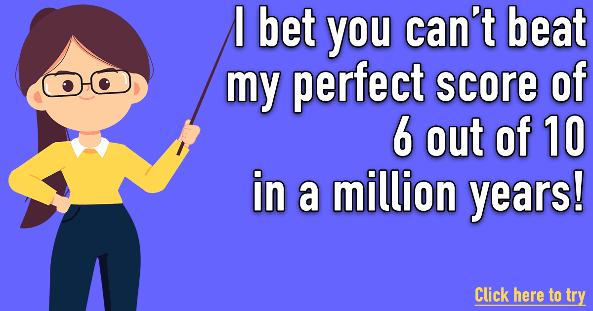 Banner for A trivia quiz that cannot be beaten.