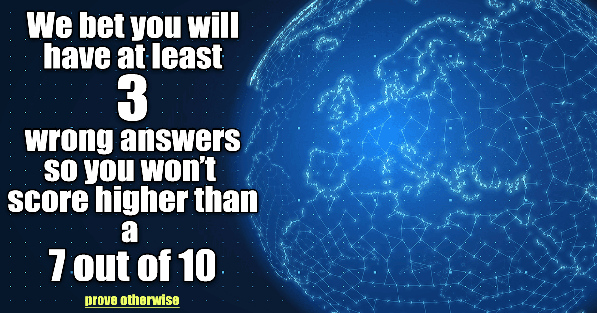 Banner for Quiz on Geography.