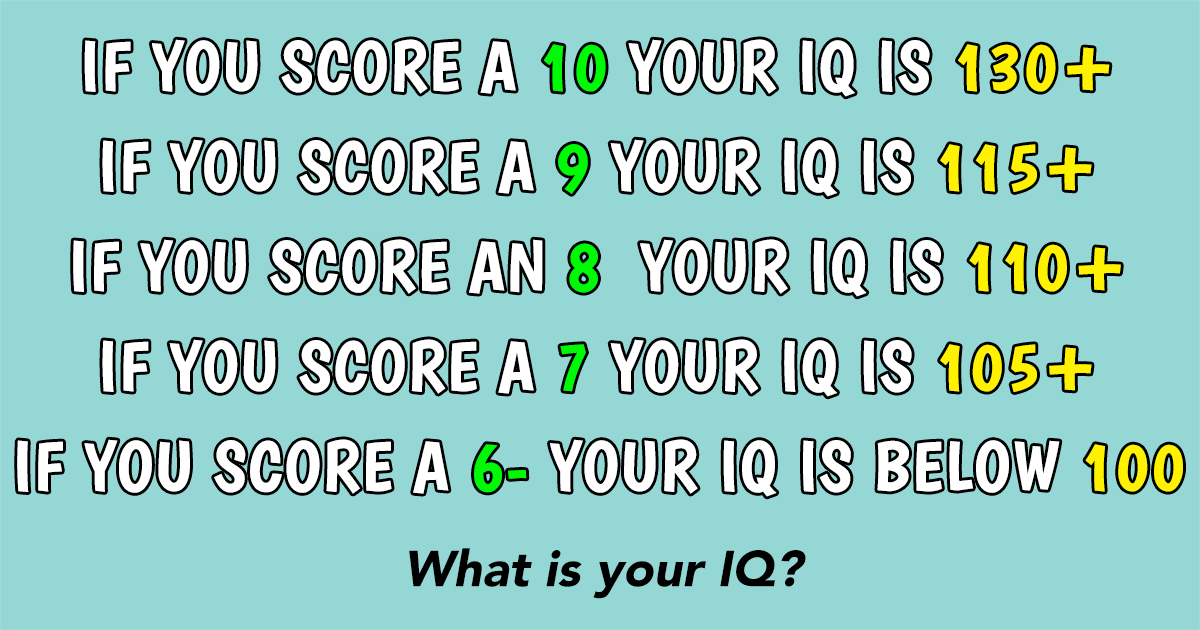 See if you can achieve a score of 7 or higher.