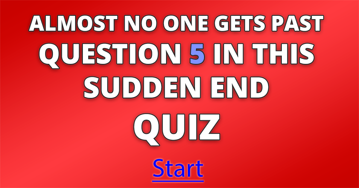 Banner for Quiz with an Unexpected Ending Mix