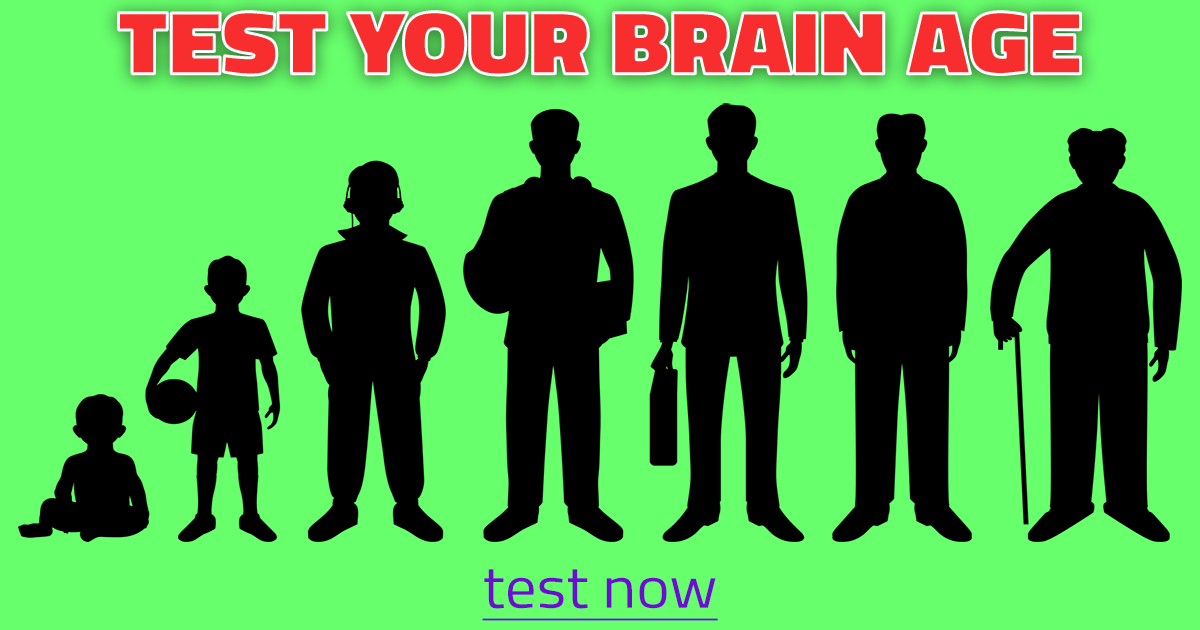 Banner for 'Let's test your youthful brain.'
