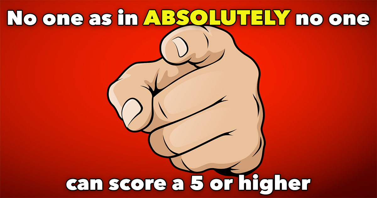 Banner for Challenging Mixed Trivia Quiz.