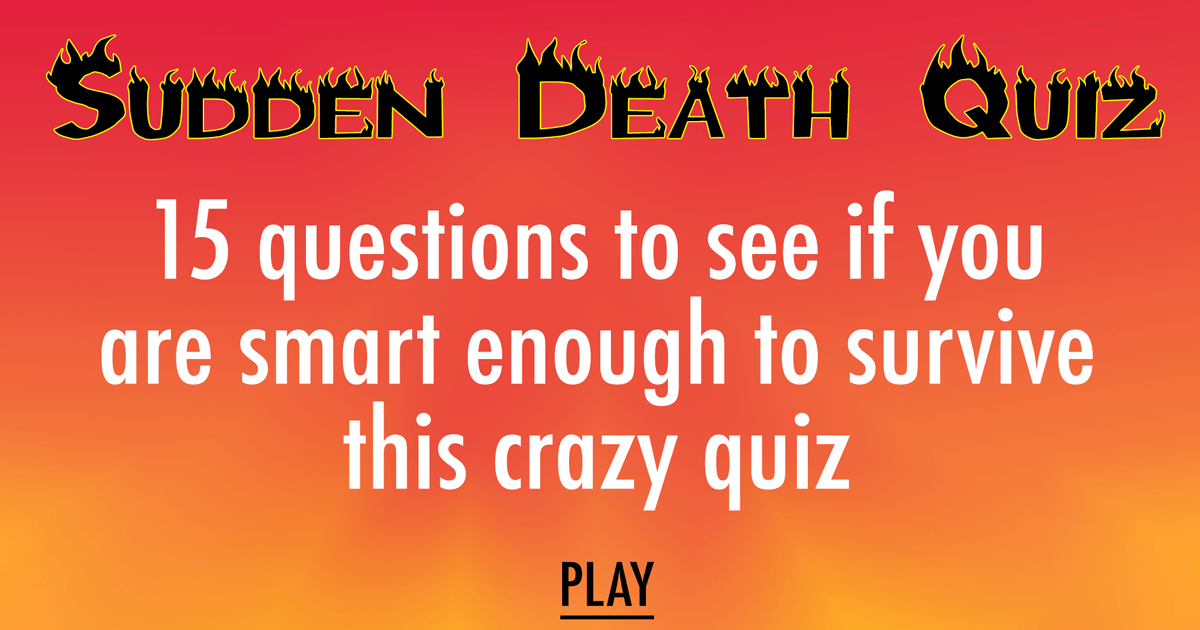 Banner for Quiz of Immediate Demise (2019)