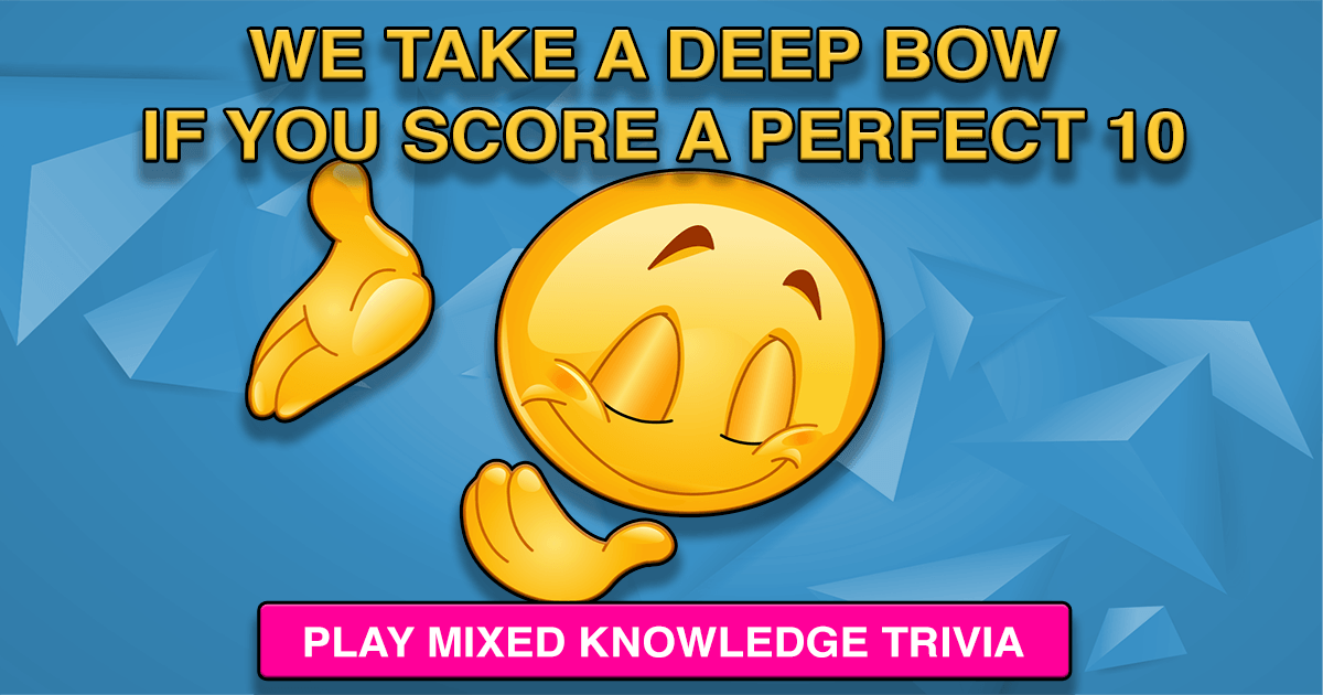 Banner for Trivia consisting of a blend of knowledge.