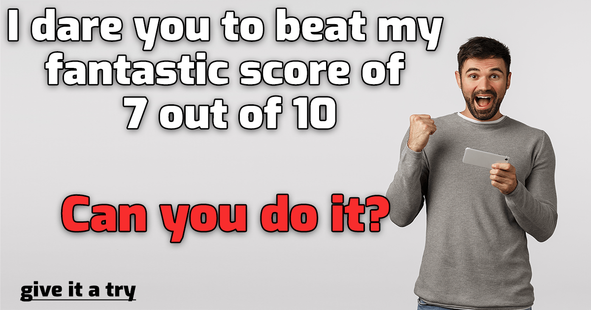 Banner for Knowledge Test that presents a challenge.