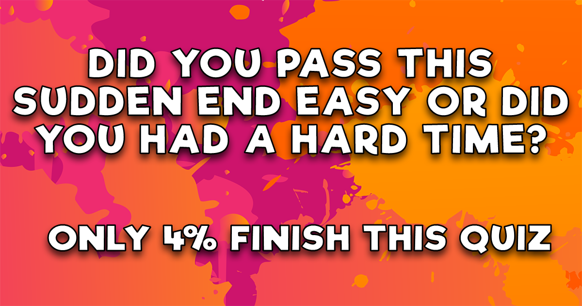 Banner for Quiz with an Unexpected and Unlikely Conclusion