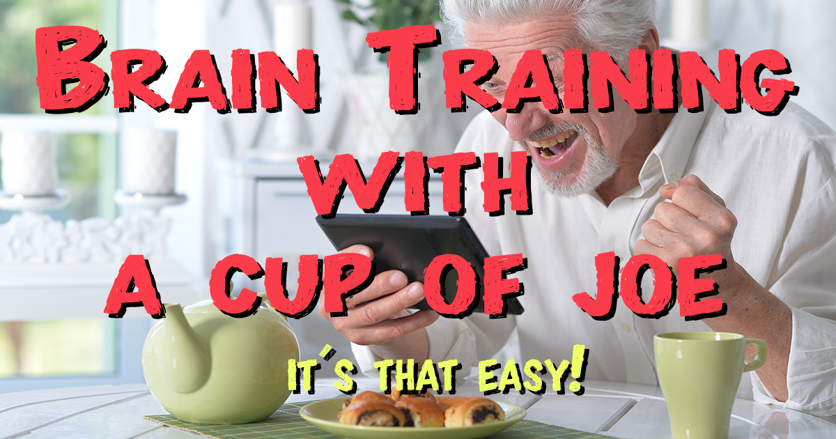 Banner for Begin training your brain immediately.