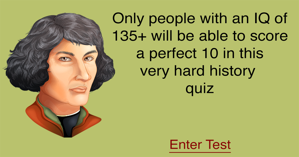 Banner for Difficult history test.