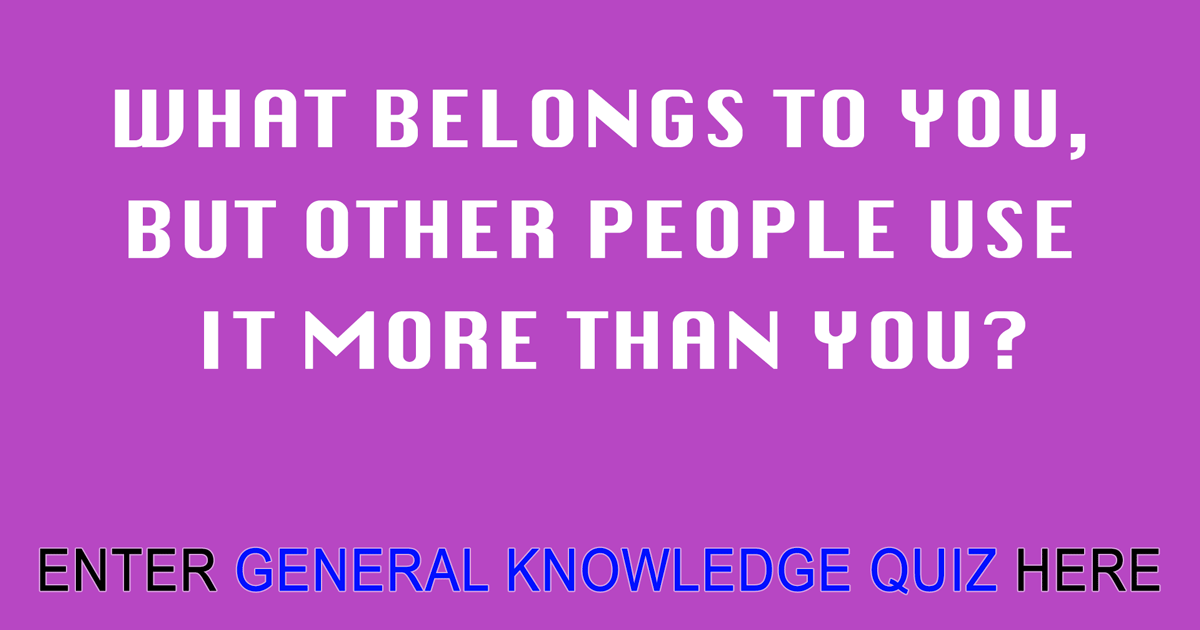 Banner for Are you familiar with the solution to this enjoyable puzzle?