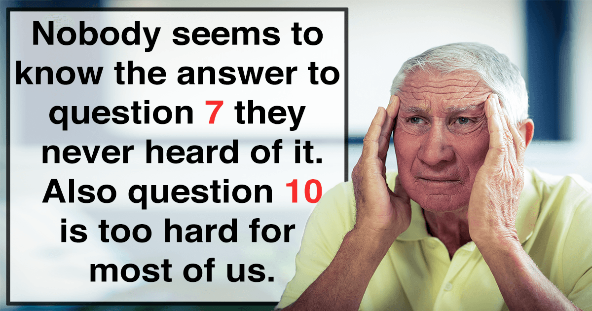 Banner for 10 Knowledge Questions