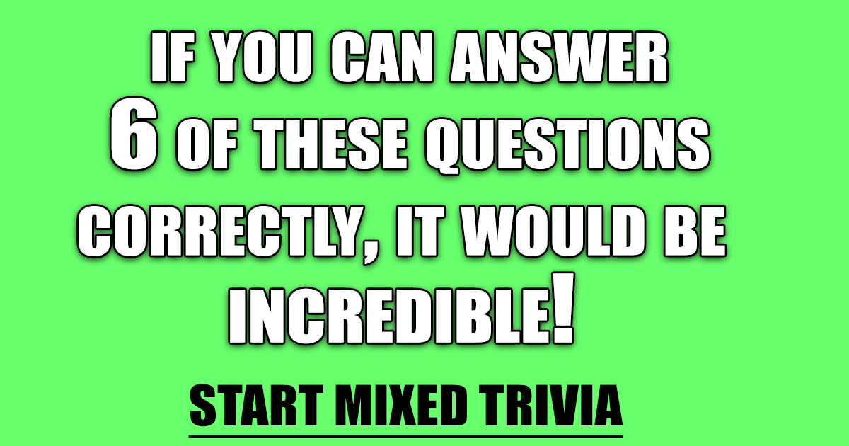 Banner for 'Incredible Trivia Quiz'