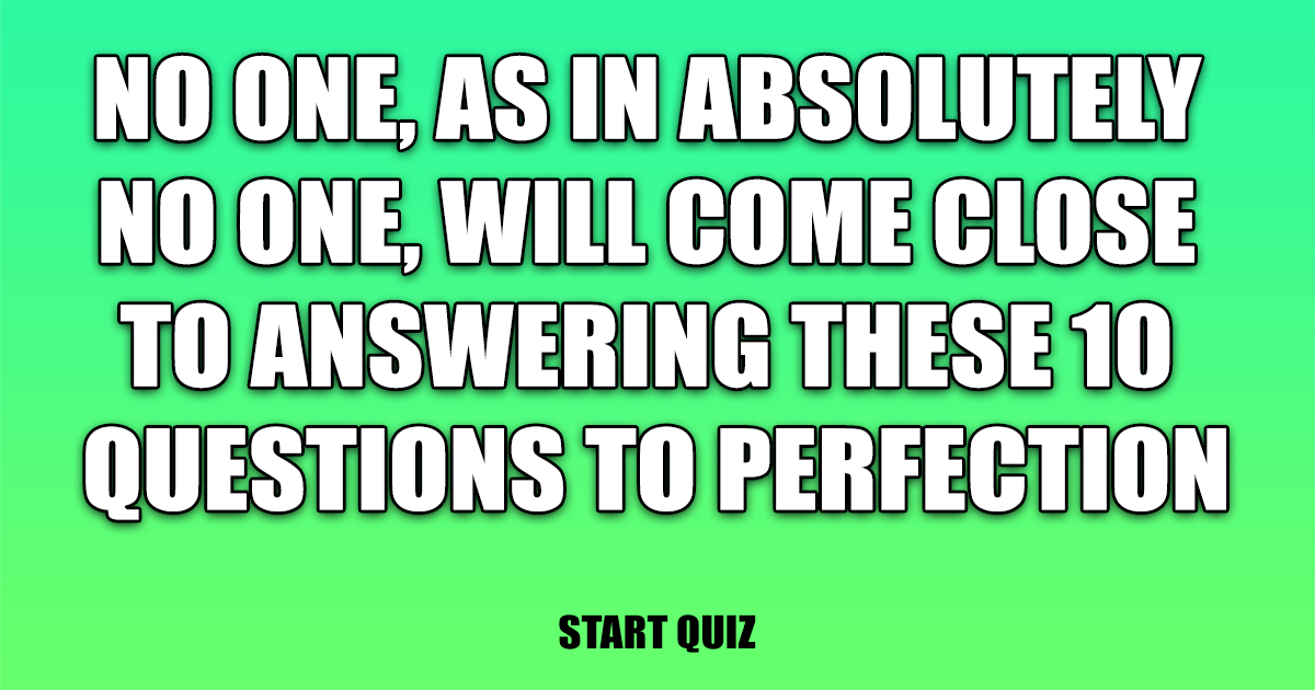 Banner for There are 10 questions testing general knowledge.