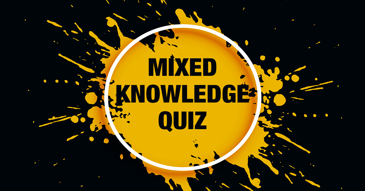 Banner for Quiz of Assorted Knowledge