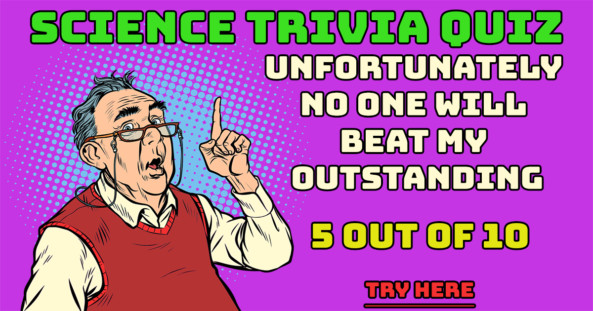 Banner for Quiz on Science Trivia