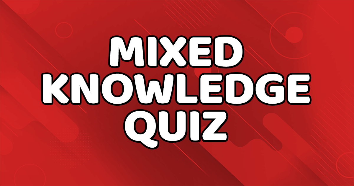 Banner for Quiz for combining knowledge.