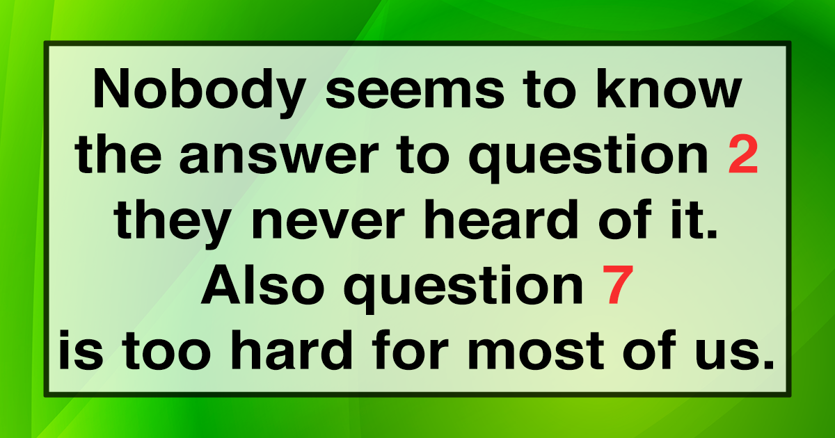 Banner for A Fun General Knowledge Quiz