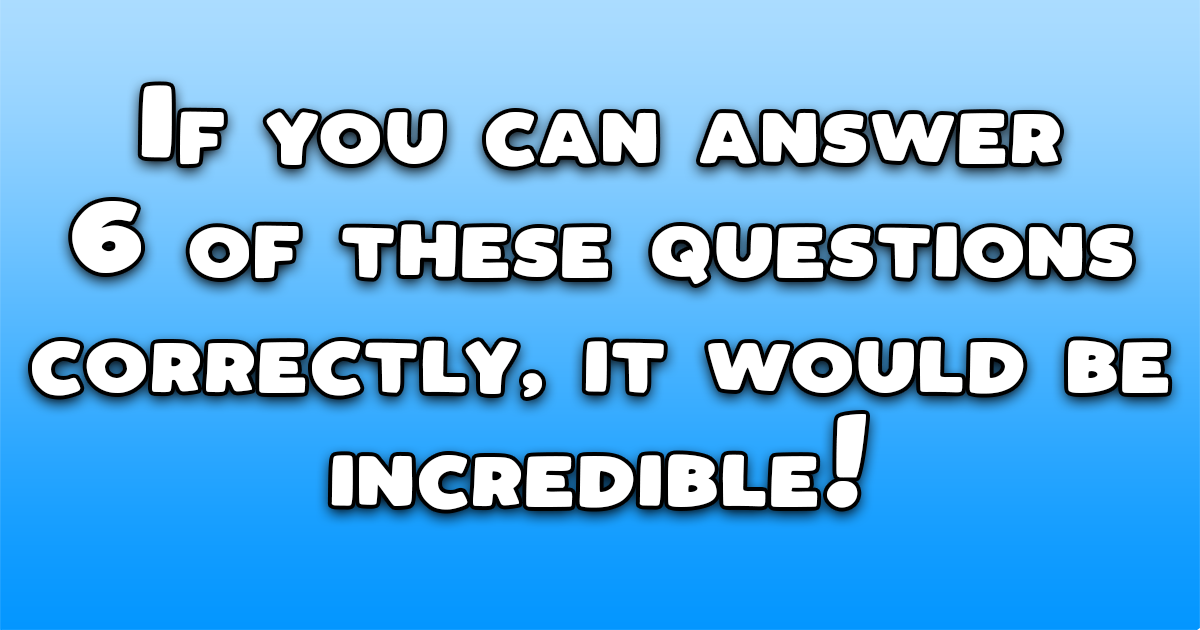 Banner for Having more than 6, despite its near unattainability, would be greatly preferable.