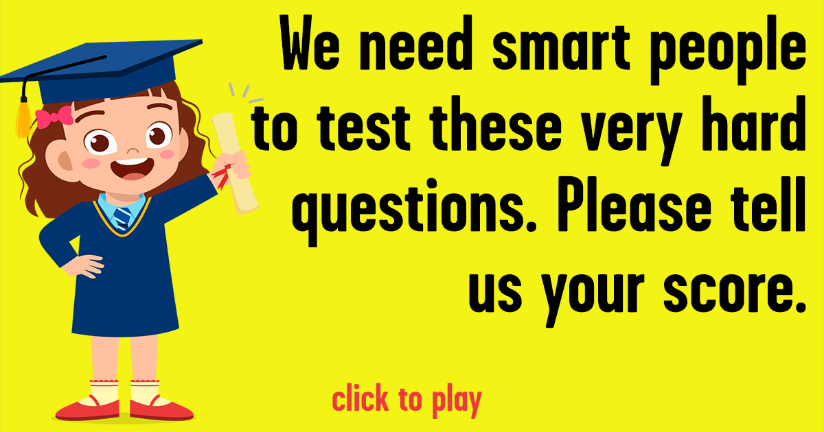 Banner for Challenging test questions.