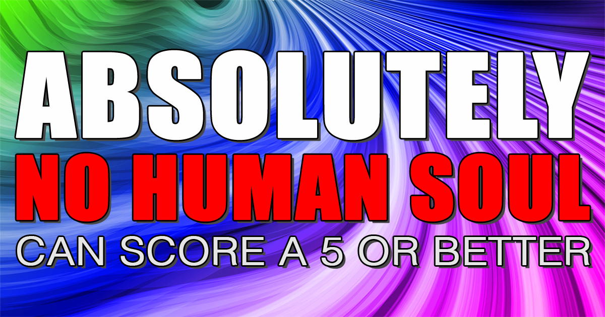 Banner for No one will score higher.