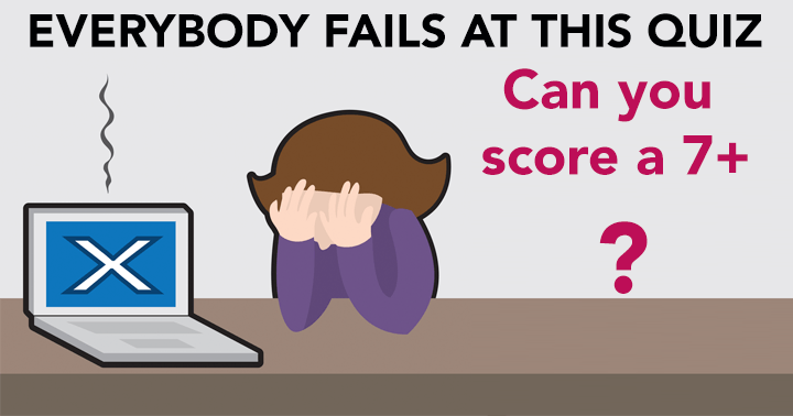 Banner for Everyone appears to be unsuccessful at this quiz.