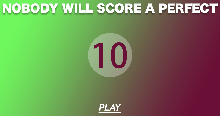 Banner for No one appears capable of achieving a flawless 10 in this diverse trivia test.