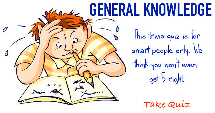 Banner for Fun general knowledge trivia quiz, share your score if you achieved a minimum of 5 out of 10.