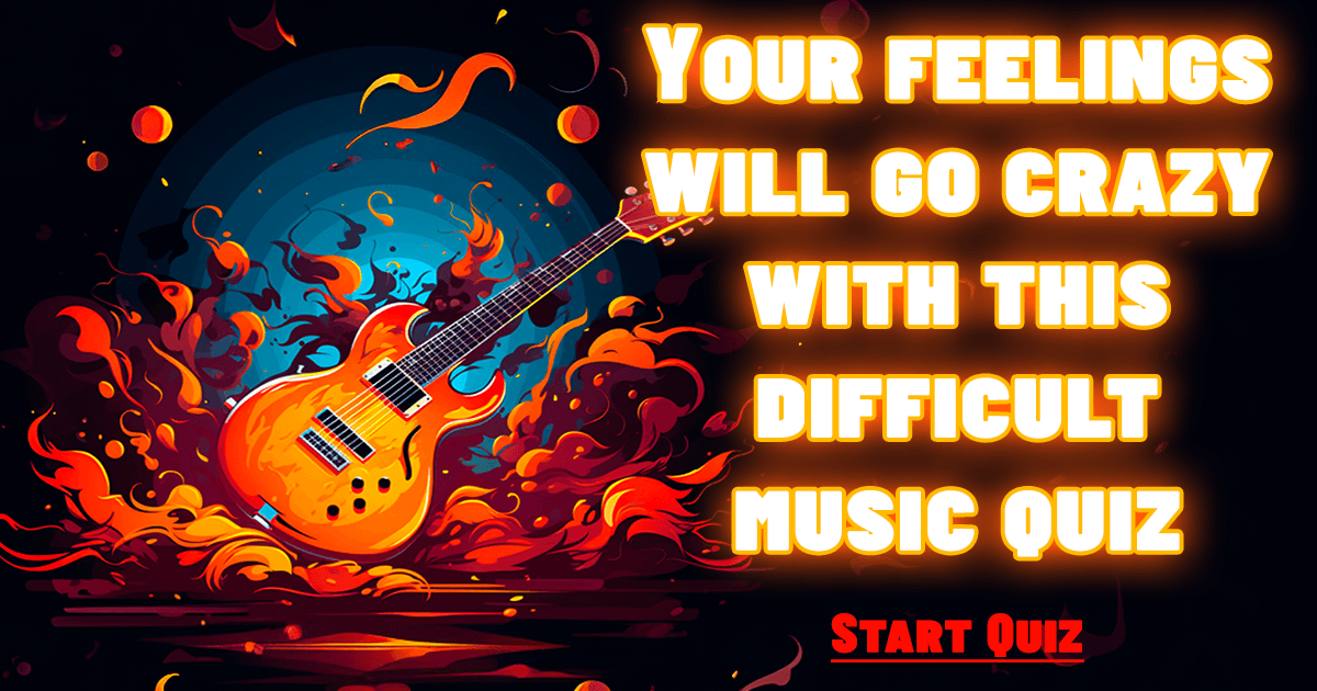 Banner for A Challenging Music Quiz.