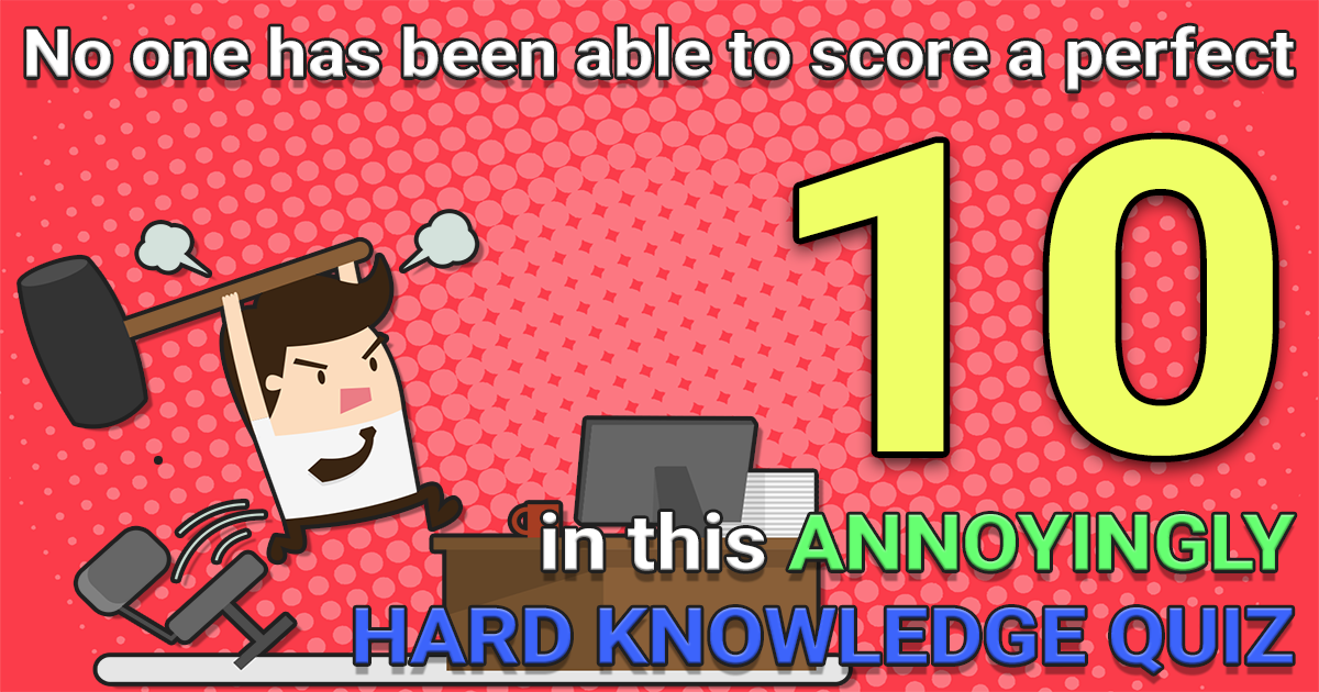Banner for Challenging Knowledge Quiz