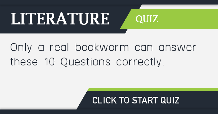 Banner for 'Quiz for bookworms'