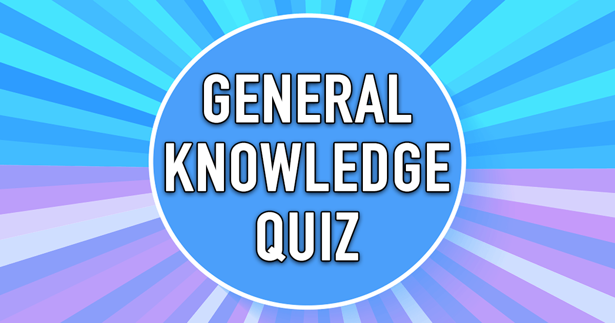 Banner for Quiz on general knowledge