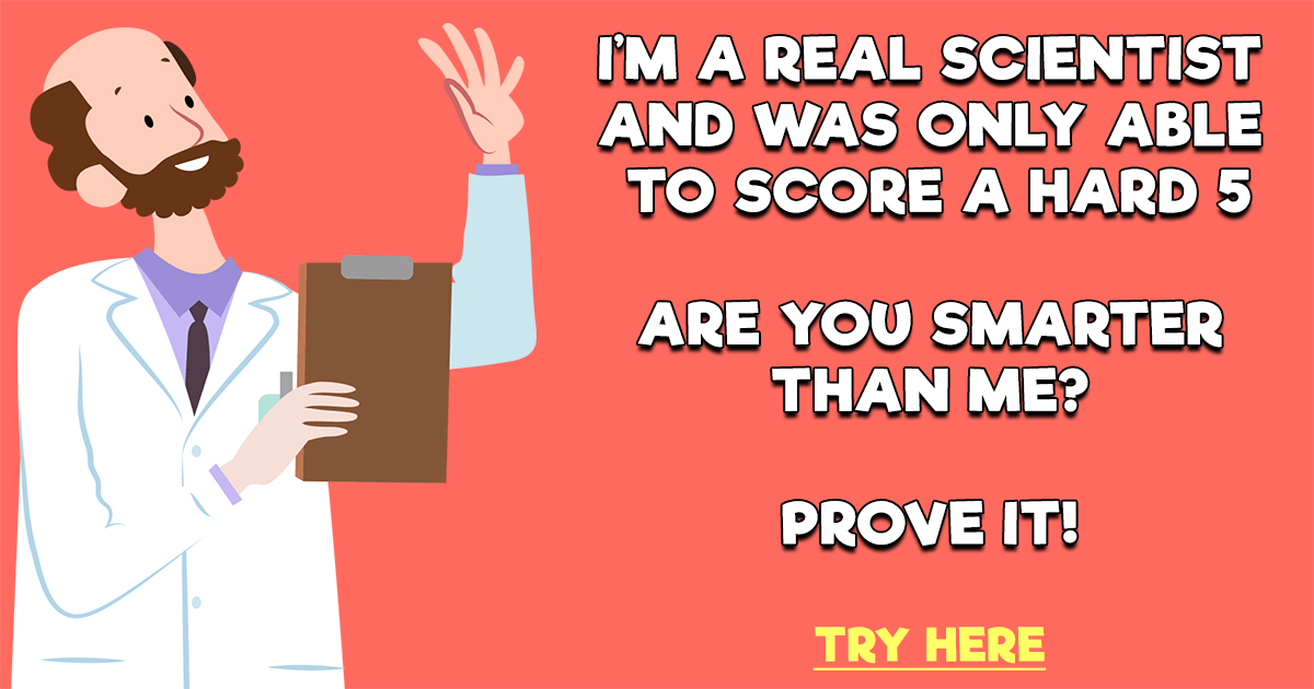 Banner for A quiz on science.