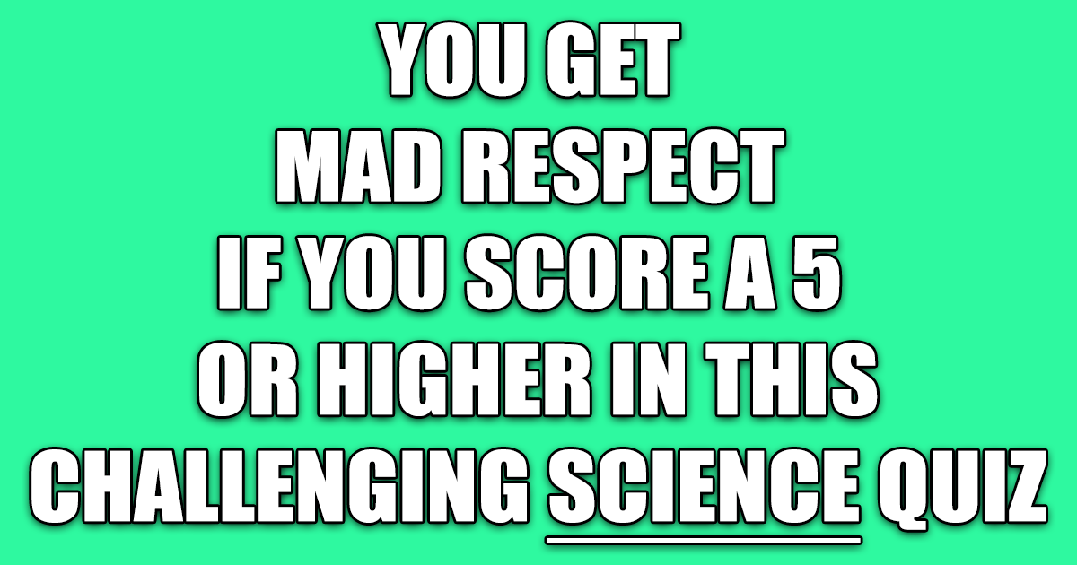 Banner for A quiz on science.