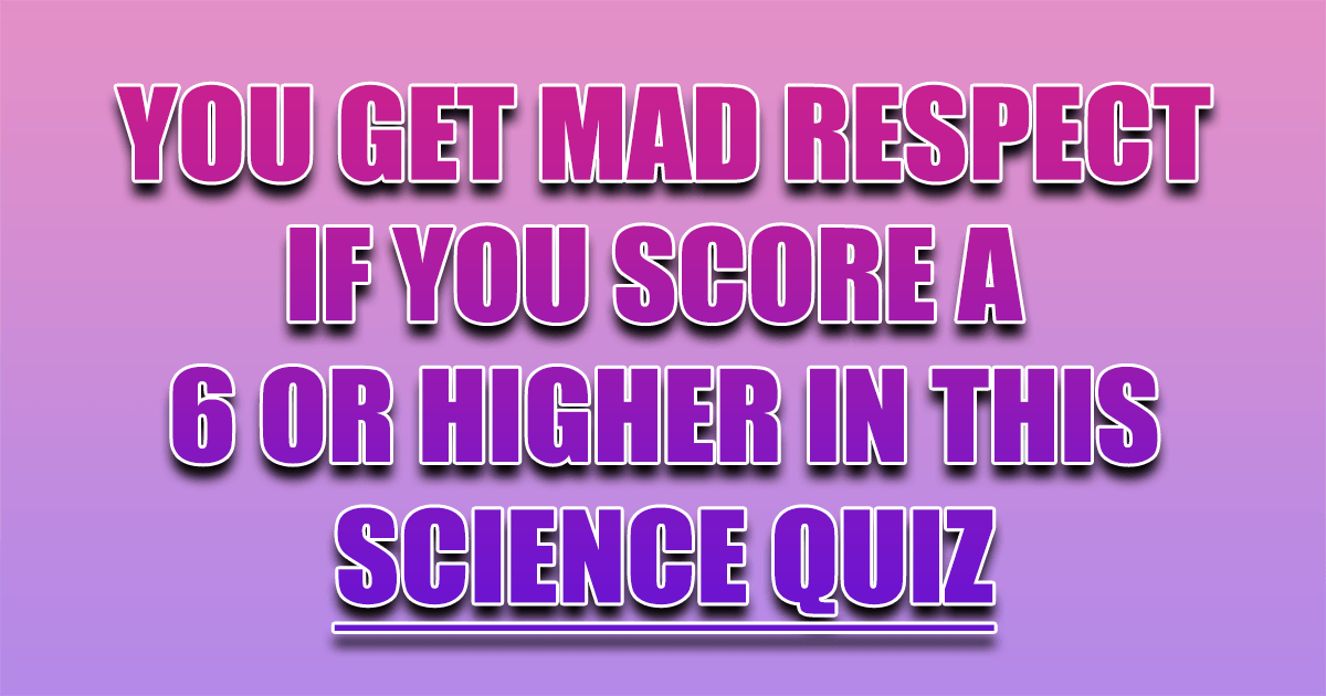 Banner for Science Quiz that is challenging