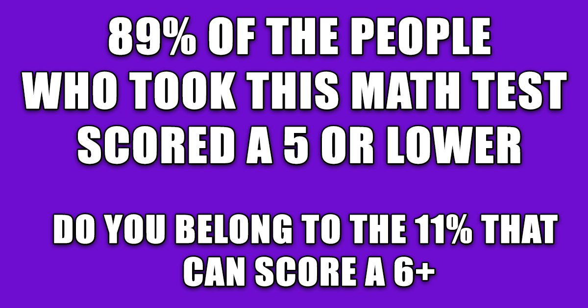 Banner for Test on Mathematics.