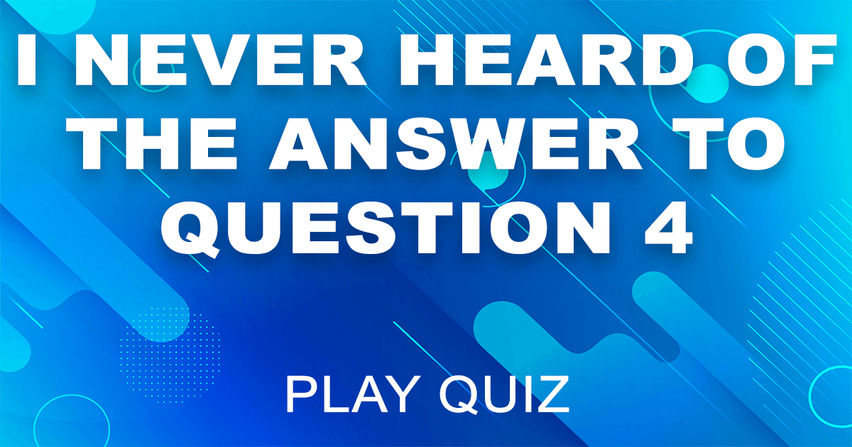 Banner for Try this Knowledge Quiz