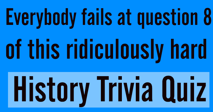 Banner for 'Quiz on History'