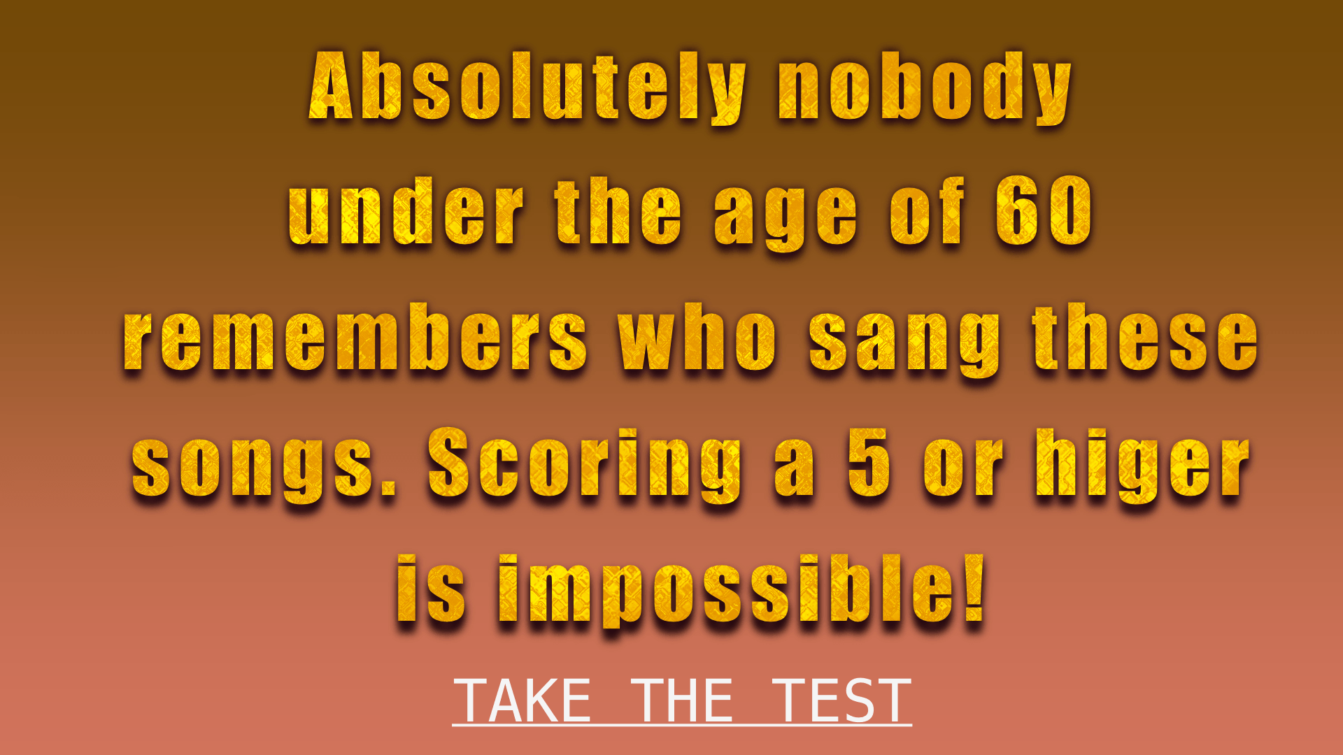 Banner for Who sang these songs from the 20s? 