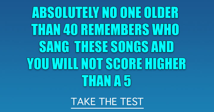 Banner for Do you remember these songs?