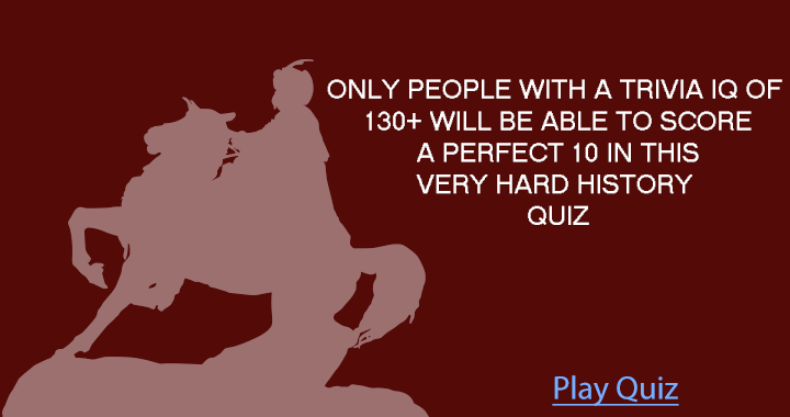 Banner for Do you have a 130+ "Trivia" IQ?