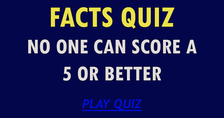 Banner for Quiz on General Knowledge.