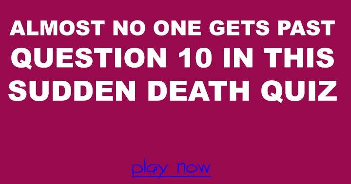 Banner for Question 10 remains unbeaten by anyone.