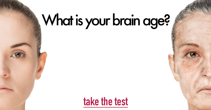 Banner for What age is your brain?