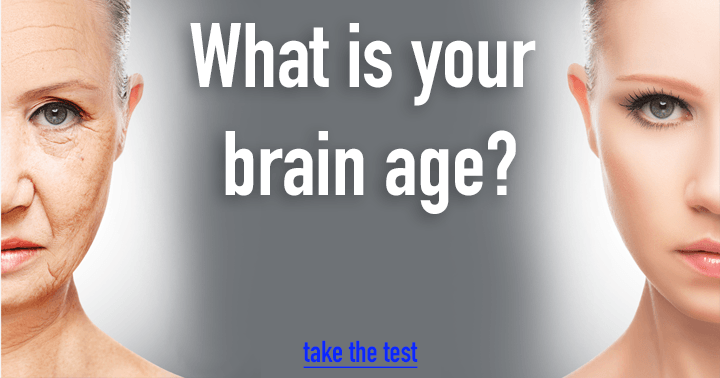 Banner for What age is your brain?