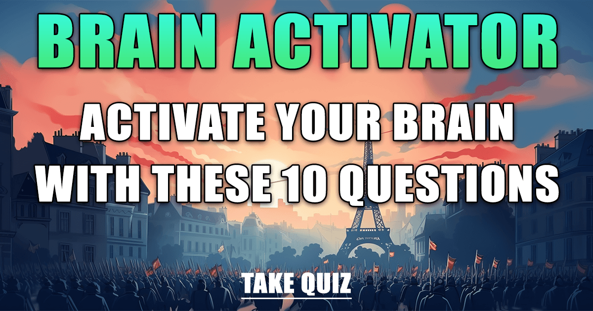 Banner for Quiz for Brain Activation