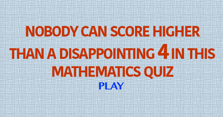 Banner for Those who excel at mathematics have a chance!