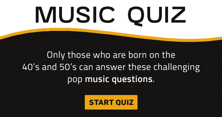 Banner for Would you enjoy participating in a challenging Music quiz?